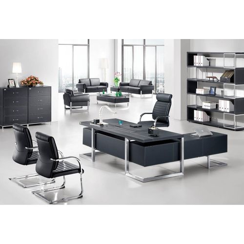 Computertisch Schreibtisch Tisch Büro Tische Eckschreibtisch Schreibtische Leder