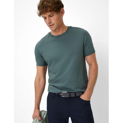 Brax Herren Shirt Style TREVOR thyme, grün, Gr. XXL