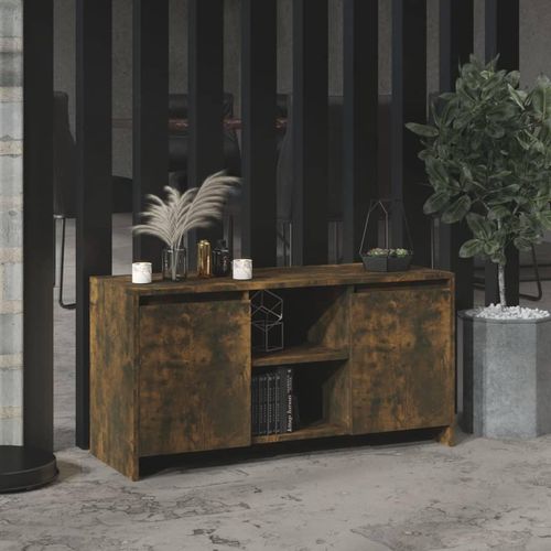 Tv-Schrank -Optik 102X37,5X52,5 Cm Holzwerkstoff | Farbe: Räuchereiche