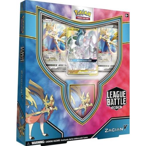 sammelbox Liga-Schlachtdeck Zacian junior 14-teilig