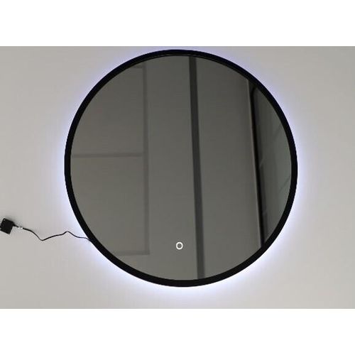 Badezimmerspiegel Luna FI600 schwarz
