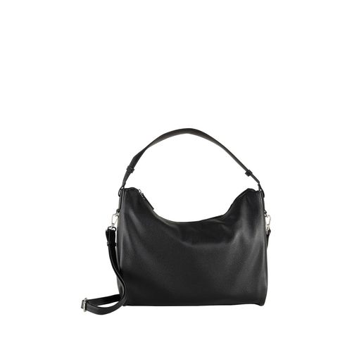 TOM TAILOR Damen TTDEA L Beuteltasche mit verstellbarem Trageriemen, schwarz, Uni, Gr. ONESIZE