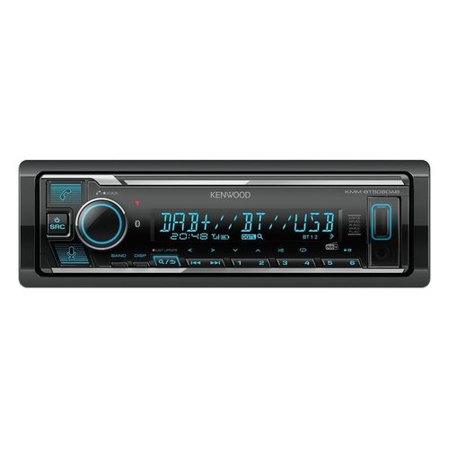 Kenwood Autoradio »KMM-BT508DAB 1 DIN«, (Bluetooth Digitalradio (DAB+) 200 W)