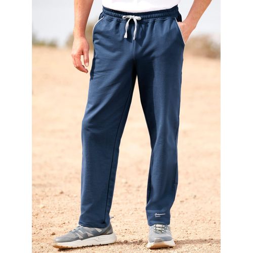 Sporthose CATAMARAN, Herren, Gr. 26/27, Unterbauchgrößen, blau (dunkelblau), 100% Baumwolle, unifarben, lang, Hosen