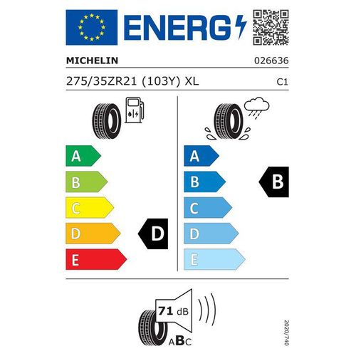 MICHELIN 275/35R21 103(Y) - Pilot Sport 4S Sommerreifen 026636