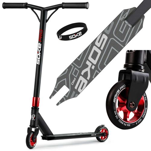 Kickboard Roller Kinderoller Scooter SOKE PRO Rot