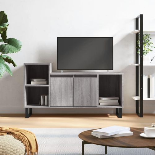 Tv-Schrank -Optik 100X35X55 Cm Holzwerkstoff | Farbe: Grau Sonoma