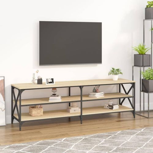 Tv-Schrank Braun Eichen-Optik 160X40X50 Cm Holzwerkstoff | Farbe: Sonoma Eiche