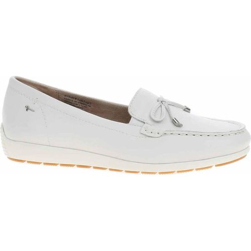 Damen Sneaker COMFORT weiss von TAMARIS aus Leder von Größe 36 bis 41