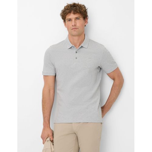 Brax Herren Polo Style PETE platin, hellgrau, Gr. XS