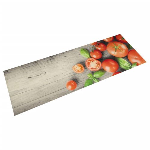 Küchenteppich Waschbar Samt Tomaten | Größe: 60 x 180 cm