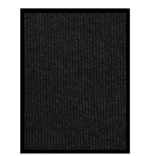Fußmatte Gestreift | Farbe: Anthrazit | Größe: 60 x 80 cm