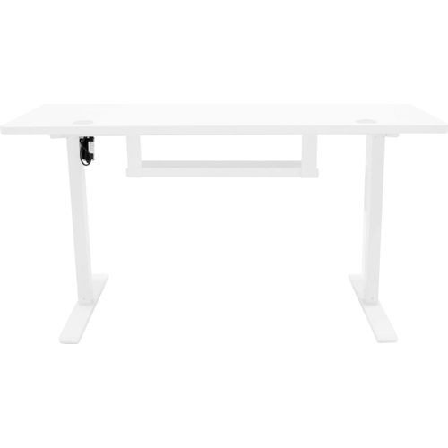 Elektrischer Stehschreibtisch, 140 cm, Sitz-Steh-Schublade, Ladeanschluss