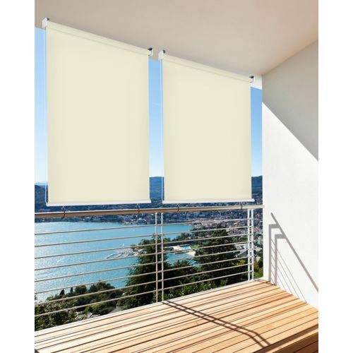 Senkrechtmarkise HECHT INTERNATIONAL, beige, B:100cm L:230cm, Polyester, Polyvinylchlorid (PVC), Markisen, LxB: 230x140 cm