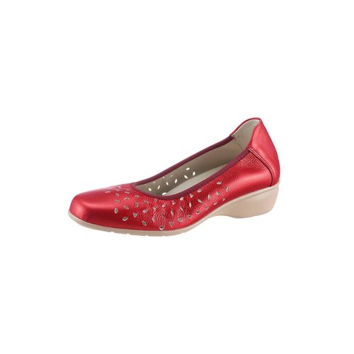 Ballerina CLASSIC, Damen, Gr. 42, rot, Glattleder, modisch, Schuhe