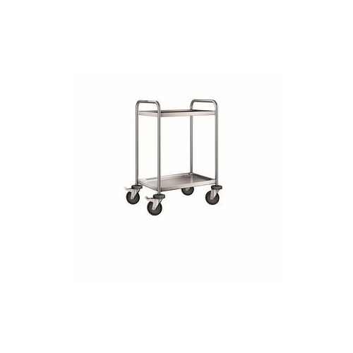 B.PRO Servierwagen SW 6 x 4-2 silber 50,0 x 70,0 x 95,0 cm