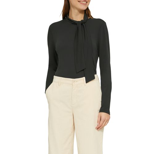 s.Oliver Langarmshirt, mit dekorativer Schleife