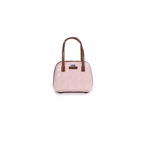 STRATIC Kosmetikkoffer Leather & More Beautycase rose