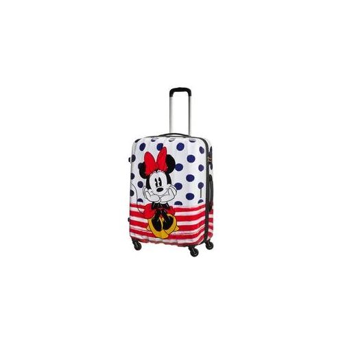 American Tourister Reisetrolley Disney Legends Dots Spinner 75cm Minnie Blue Dots