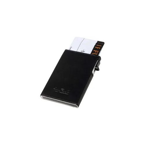 Tony Perotti Kreditkartenetui Furbo Slim RFID Cardholder w/ Insert Pocket black