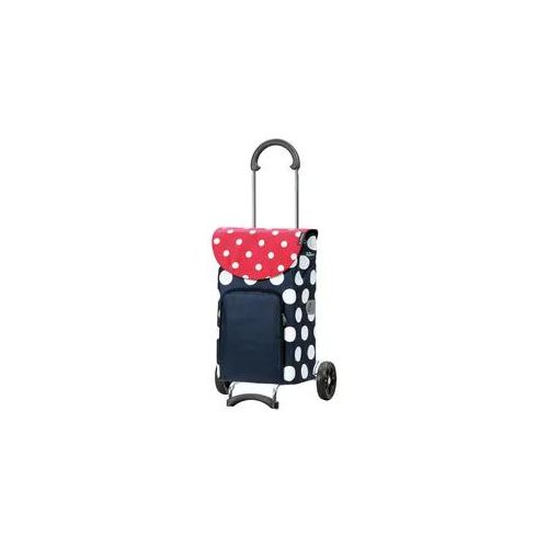 Andersen Einkaufstrolley Scala Shopper Dots blau