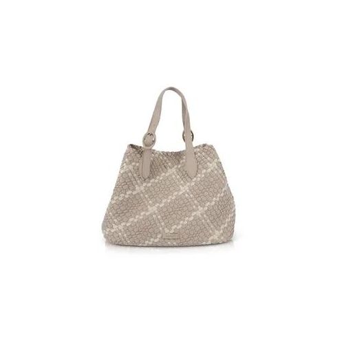 Inyati Beuteltasche Aleea Hobo taupe/coconut - gold