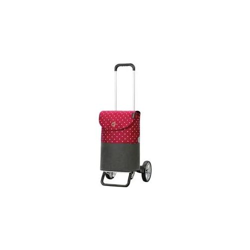 Andersen Einkaufstrolley Alu Star Shopper Duko rot