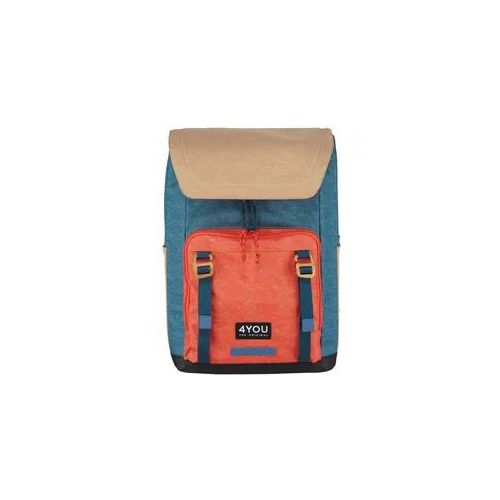 4You Schulrucksack 4 The Adventure 21l rot