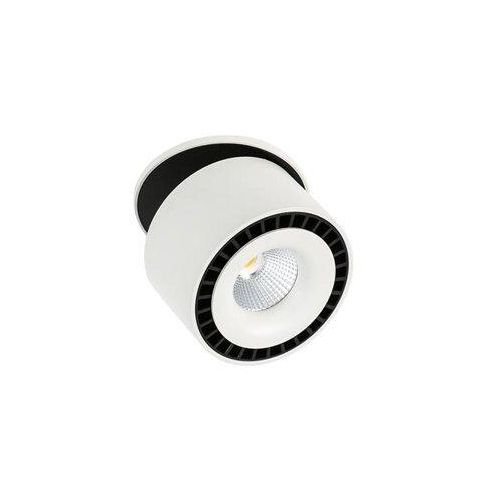Einbaustrahler Weiß, schwarz Aluminium Warmes Weiß 3000K 2350 lm LED SL7560/28W 3000K WH+BL