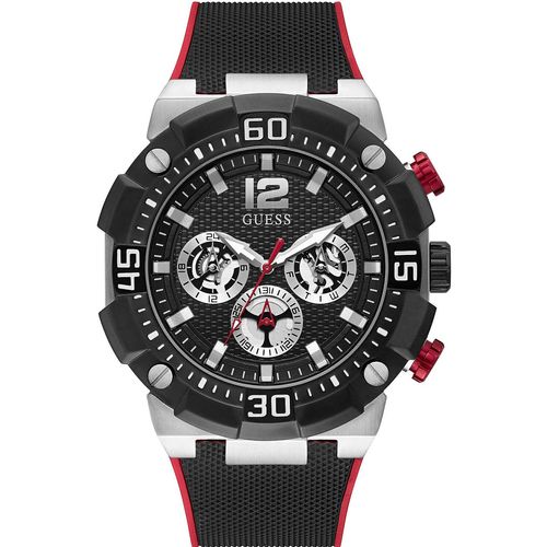 Guess Navigator Gw0264g1 Uhr Schwarz Schwarz One Size