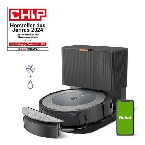 Irobot Roomba I557840 Smarthome Saugroboter Grau One Size / EU Plug Grau One Size