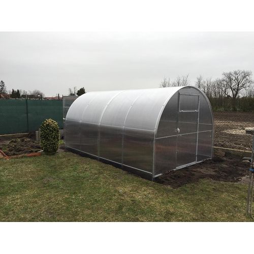 Gewächshaus GLORIA 6x2,58m Bogen, Polycarbonat