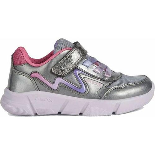Kinder Sportschuhe Geox Aril Grau Silberfarben - 31
