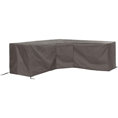 Gartenmöbel-Schutzhülle WINZA OUTDOOR COVERS, grau (anthrazit), B:275cm H:70cm L:275cm, Polypropylen (PP), Planen, geeignet für L-förmiges Loungeset, Trapez Ecke, 275/100x275/100x70 cm