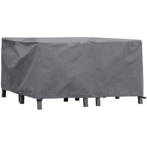 Gartenmöbel-Schutzhülle WINZA OUTDOOR COVERS, grau (anthrazit), B:140cm H:70cm L:140cm, Polypropylen (PP), Planen, geeignet für ein kleines Loungeset, Maße 140x140x70 cm