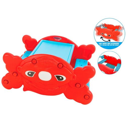 JAMARA-460738-Kindersitzgruppe Sit and Swing 2in1 rot
