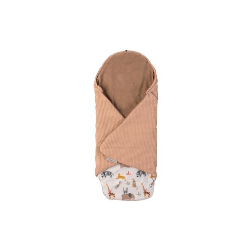 Babydecke »Ullenboom Waffelpiqué Sand Savanne«