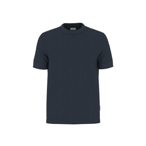 Joop Jeans Rundhalsshirt »Cedric«, Etikett seitlich am Rumpf, elastischer Rundhalsausschnitt