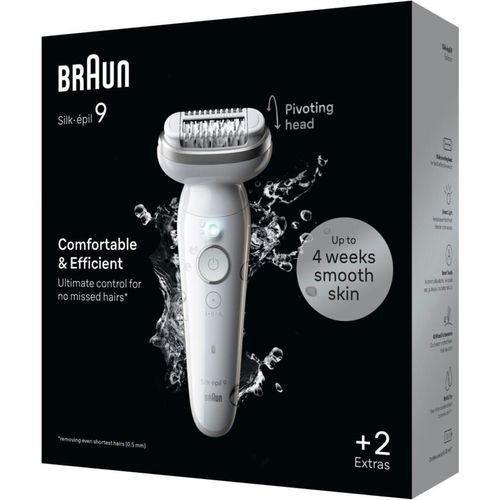 Braun Silk é-pil 9 Damen Epilierer Haarentferner Epilators fortschrittliche Technologie vollständiges Paket