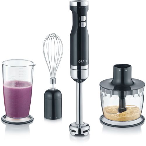 GRAEF Stabmixer "HB 502", schwarz, B:5,5cm H:40,2cm T:6,5cm, Mixer