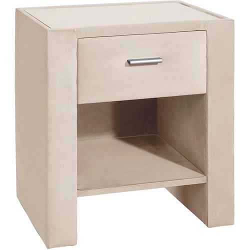 Nachttisch HOME AFFAIRE, beige, B:50cm H:61cm T:41cm, Tische