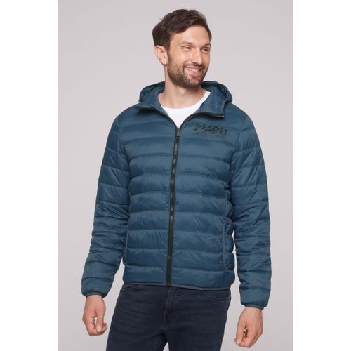 Outdoorjacke CAMP DAVID, Herren, Gr. XXL, blau, Material: 100% Polyamid, Futter: 100% Polyester, Füllung: 100% Polyester, bedruckt, bestickt, casual, lässig geschnitten normal, Langarm eingesetzt elastischer Bund, Jacken, mit Innentaschen