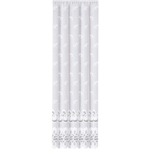 Gardine HEINE HOME Gr. 1, weiß, B:450cm H:145cm, Polyester, Gardinen