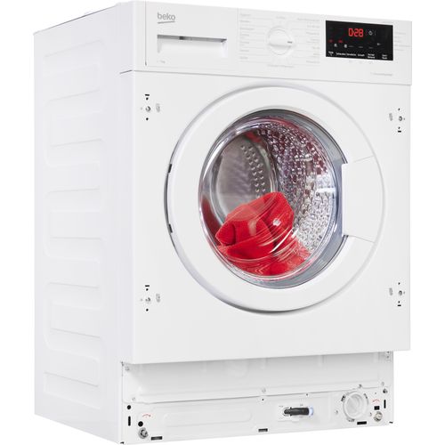 BEKO Einbauwaschmaschine "WMI71433PTE1", C (A-G), weiß, B:59,7cm H:81,6cm T:56,8cm, Waschmaschinen