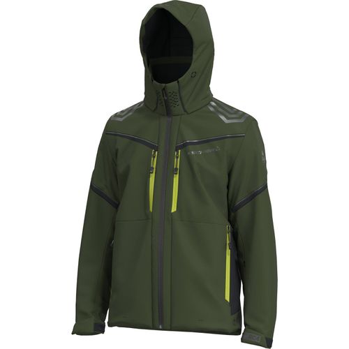 Fischer RC4 Jacket Rifle Green L Skijacke