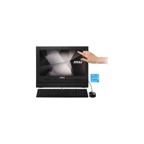 MSI All-in-One PC "PRO 16T 10M-228XDE", schwarz, ohne Betriebssystem, 4 GB RAM 256 GB SSD, Desktop-PCs