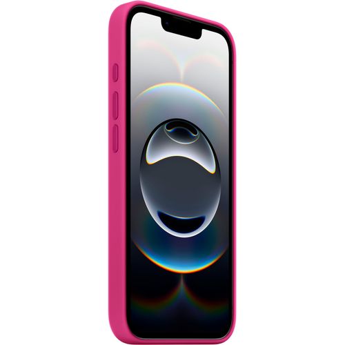 APPLE Smartphone-Hülle "iPhone 16e Silikon Case", rosa, Smartphones, Hüllen