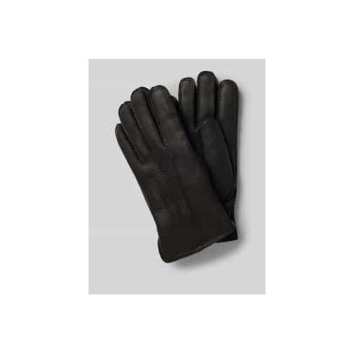 Lederhandschuhe aus Schafsleder mit Woll-Kaschmir-Futter