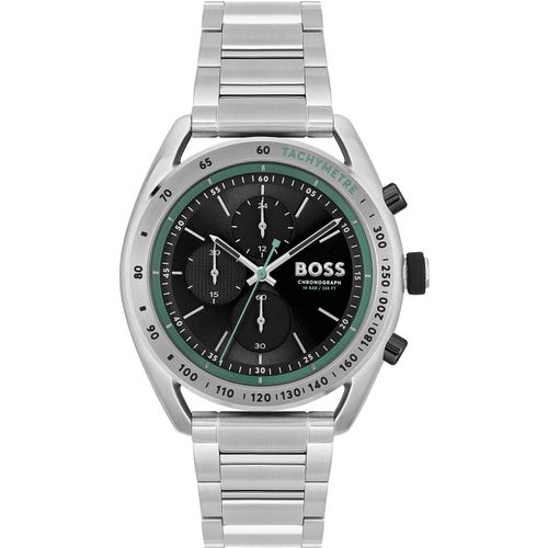 BOSS Center-Court-Uhr, Grau One Size