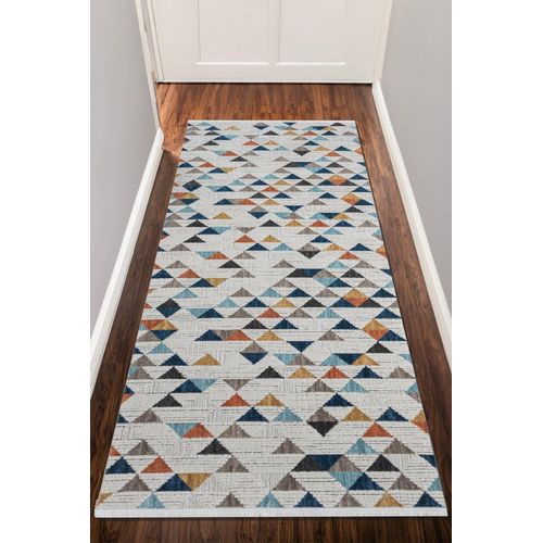 Conceptum Hypnose, Cashmere 8603, Flurteppich, Mehrfarbig, 150 x 500 cm